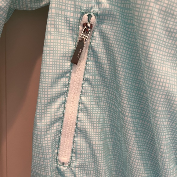 GEOX tiny checked spring jacket with hood. - Picture 7 of 8